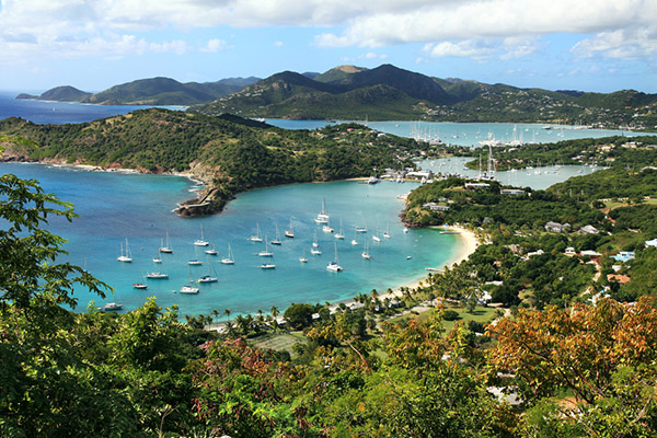 Aerial View of Antigua | The Caribbean | Be Inspired | Howard Travel