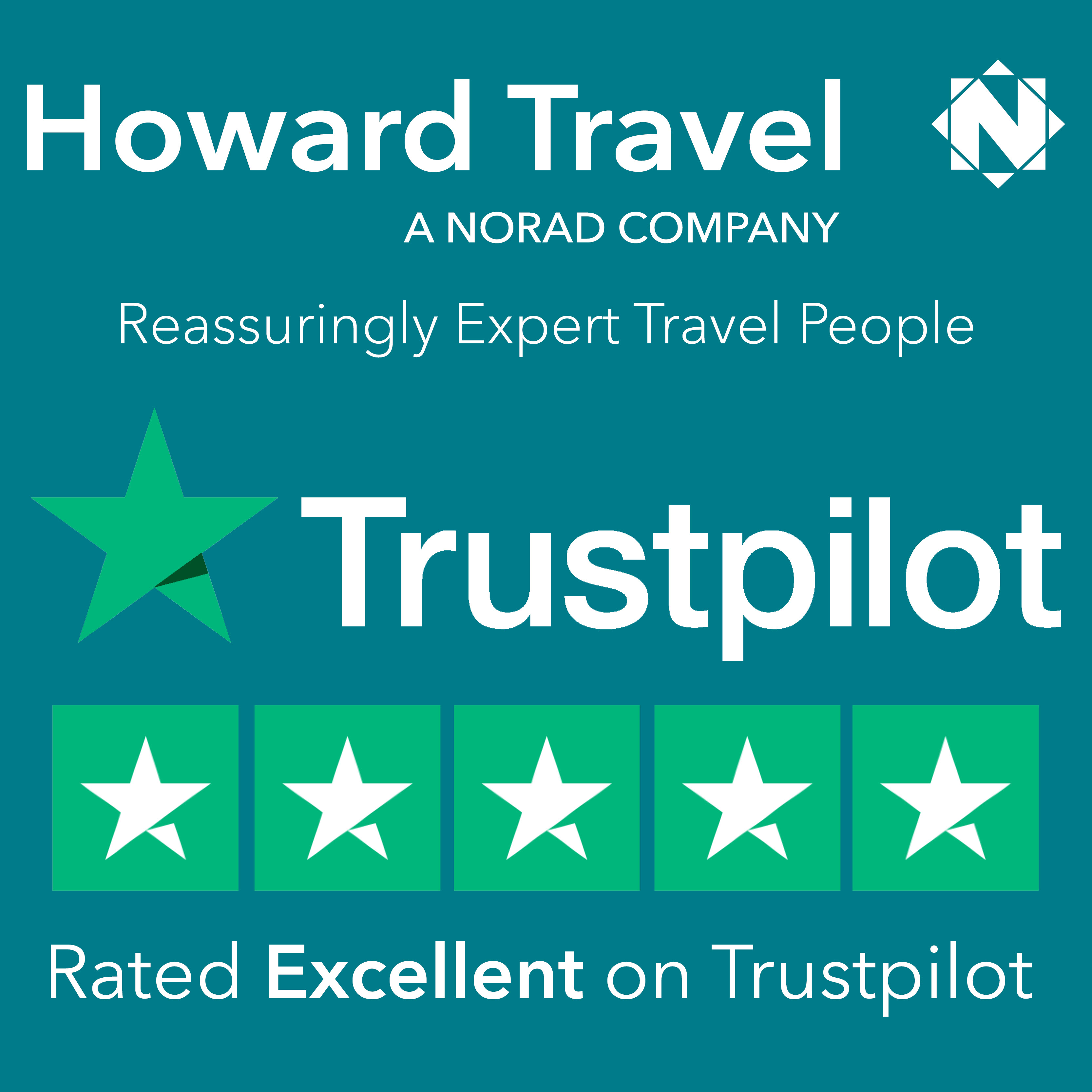 Howard Travel, Reassuringly Expert Travel People, Trustpilot