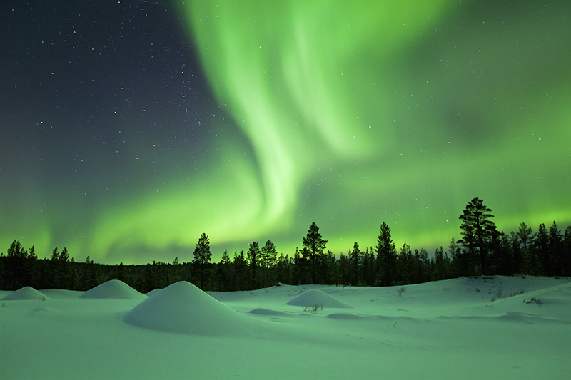 Northern Lights | Top 5 Christmas Holiday Ideas | Howard Travel