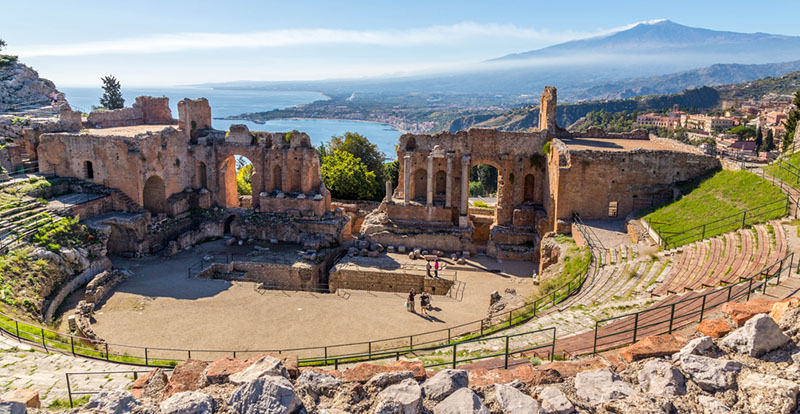 Taormina Theater Ruins, Sicily